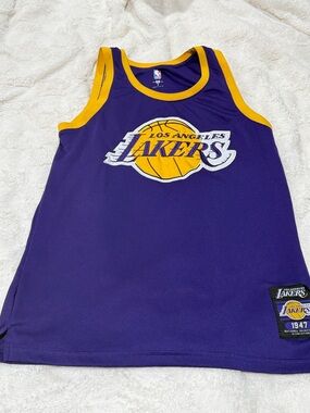 NBA Los Angeles Lakers Purple & Gold Sleeveless Jersey Tank